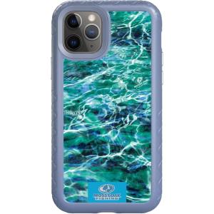 cellhelmet Mossy Oak | Agua Seafoam | Dual-Layer Case in Slate Blue Designed for iPhone 11 Pro Shock & Drop Proof – Durable | As Seen on Shark Tank