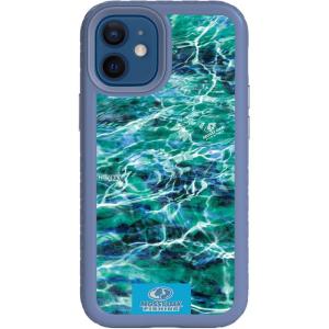 cellhelmet Mossy Oak | Agua Seafoam | Dual-Layer Case in Slate Blue Designed for iPhone 12 Mini Shock & Drop Proof – Durable | As Seen on Shark Tank