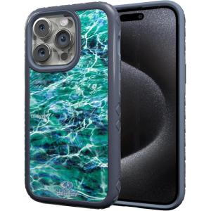 cellhelmet Mossy Oak | Agua Seafoam | Dual-Layer Case in Slate Blue Designed for iPhone 13 Pro Shock & Drop Proof – Durable | As Seen on Shark Tank