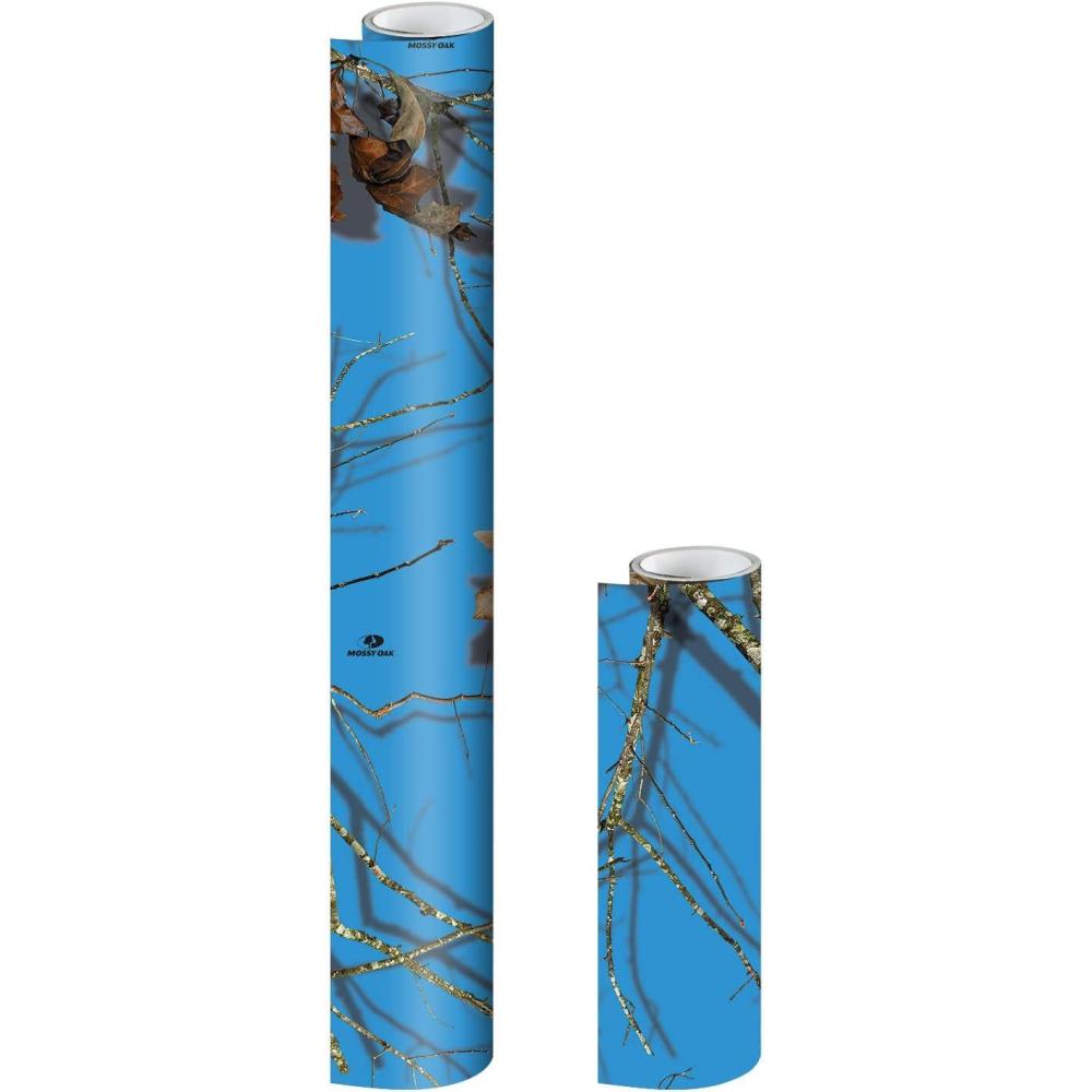 imageMossy Oak Matte Camo Roll Hunting Patterns SelfAdhesive Vinyl Wrap DIY 48quotx36quot NWTF ObsessionLifestyle Blue