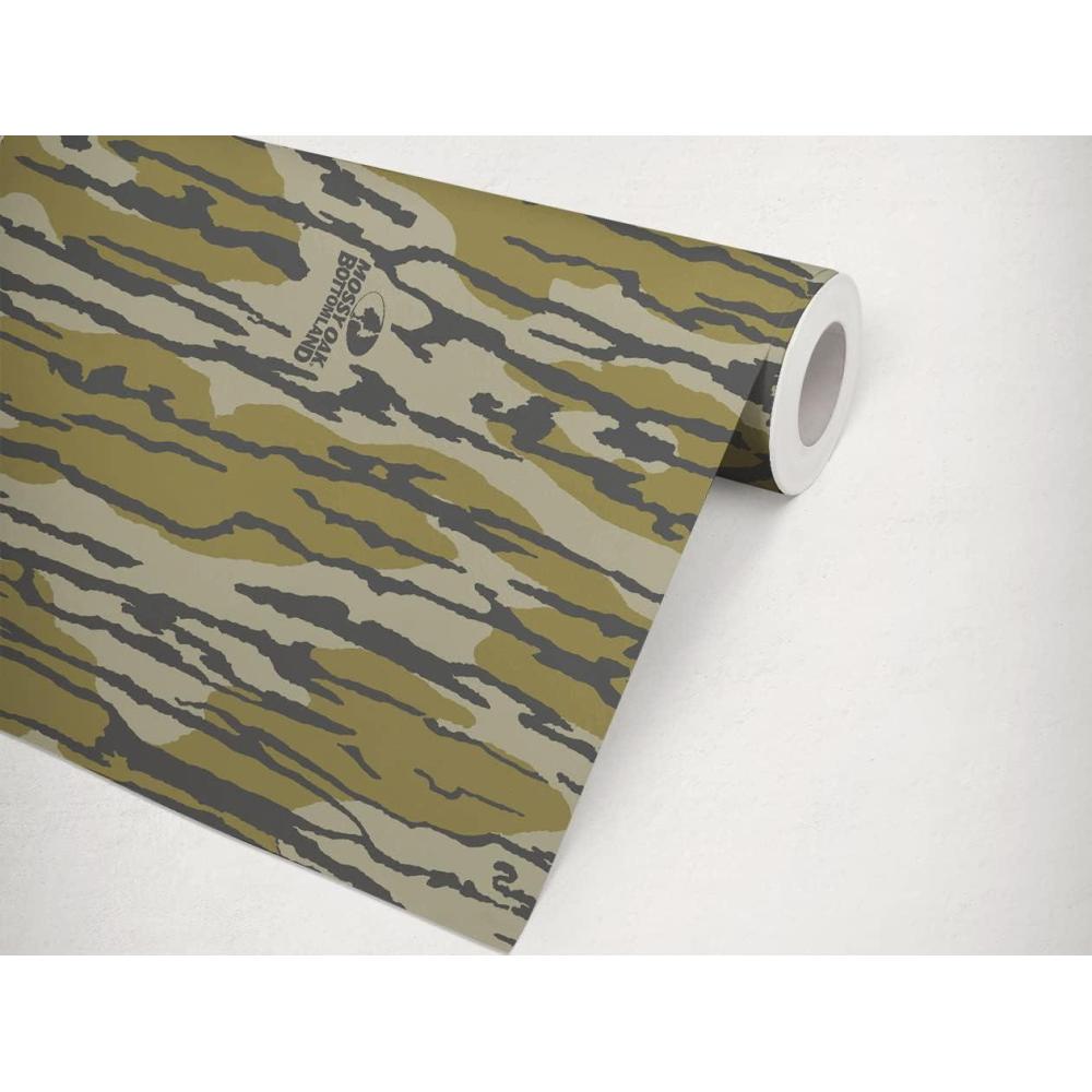 imageMossy Oak Matte Camo Roll Hunting Patterns SelfAdhesive Vinyl Wrap DIY 48quotx36quot NWTF ObsessionOriginal Bottomland