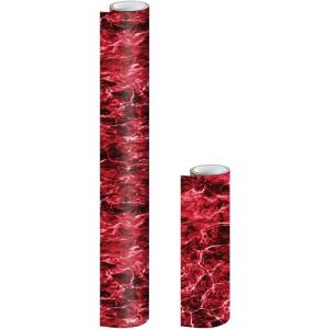 Mossy Oak Matte Camo Roll Hunting Patterns, Self-Adhesive Vinyl Wrap, DIY (48″x36″, NWTF Obsession)(Elements Agua Crimson)