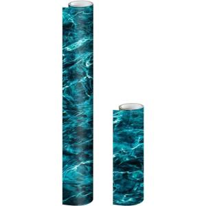 Mossy Oak Matte Camo Roll Hunting Patterns, Self-Adhesive Vinyl Wrap, DIY (48″x36″, NWTF Obsession)(Elements Agua Seawater)