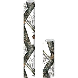 Mossy Oak Matte Camo Roll Hunting Patterns, Self-Adhesive Vinyl Wrap, DIY (48″x36″, NWTF Obsession)(Winter)