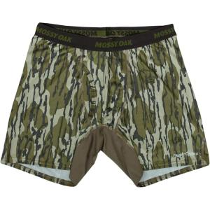 Mossy Oak mens Men’s Camo Boxer Brief Underwear(Original Bottomland)