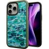 cellhelmet Fortitude Case for iPhone 14 Pro Max | MagSafe Compatible | Dual Protection | Drop Test Certified | Shockproof Durable iPhone 14 Pro Max Mossy Oak Case | Bottomland in Onyx Black(Agua Seafoam | Olive Drab Green)