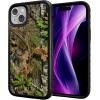 cellhelmet Fortitude Case for iPhone 14 Pro Max | MagSafe Compatible | Dual Protection | Drop Test Certified | Shockproof Durable iPhone 14 Pro Max Mossy Oak Case | Bottomland in Onyx Black(Obsession | Onyx Black)