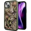 cellhelmet Fortitude Case for iPhone 14 Pro Max | MagSafe Compatible | Dual Protection | Drop Test Certified | Shockproof Durable iPhone 14 Pro Max Mossy Oak Case | Bottomland in Onyx Black(Breakup Country | Olive Drab Green)