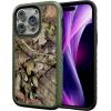 cellhelmet Fortitude Case for iPhone 14 Pro Max | MagSafe Compatible | Dual Protection | Drop Test Certified | Shockproof Durable iPhone 14 Pro Max Mossy Oak Case | Bottomland in Onyx Black(Breakup Country | Olive Drab Green)