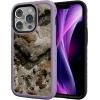 cellhelmet Fortitude Case for iPhone 14 Pro Max | MagSafe Compatible | Dual Protection | Drop Test Certified | Shockproof Durable iPhone 14 Pro Max Mossy Oak Case | Bottomland in Onyx Black(Terra Gila | Lilac Blossom Purple)