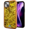 cellhelmet Fortitude Case for iPhone 14 Pro Max | MagSafe Compatible | Dual Protection | Drop Test Certified | Shockproof Durable iPhone 14 Pro Max Mossy Oak Case | Bottomland in Onyx Black(Agua Yellowfin | Burnt Orange)