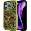 cellhelmet Fortitude Case for iPhone 14 Pro Max | MagSafe Compatible | Dual Protection | Drop Test Certified | Shockproof Durable iPhone 14 Pro Max Mossy Oak Case | Bottomland in Onyx Black(Obsession | Electric Lime)