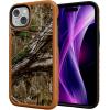 cellhelmet Fortitude Case for iPhone 14 Pro Max | MagSafe Compatible | Dual Protection | Drop Test Certified | Shockproof Durable iPhone 14 Pro Max Mossy Oak Case | Bottomland in Onyx Black(Country DNA | Burnt Orange)