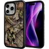 cellhelmet Fortitude Case for iPhone 14 Pro Max | MagSafe Compatible | Dual Protection | Drop Test Certified | Shockproof Durable iPhone 14 Pro Max Mossy Oak Case | Bottomland in Onyx Black(Breakup Country | Onyx Black)