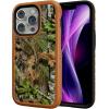 cellhelmet Fortitude Case for iPhone 14 Pro Max | MagSafe Compatible | Dual Protection | Drop Test Certified | Shockproof Durable iPhone 14 Pro Max Mossy Oak Case | Bottomland in Onyx Black(Obsession | Burnt Orange)