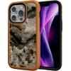 cellhelmet Fortitude Case for iPhone 14 Pro Max | MagSafe Compatible | Dual Protection | Drop Test Certified | Shockproof Durable iPhone 14 Pro Max Mossy Oak Case | Bottomland in Onyx Black(Terra Gila | Burnt Orange)