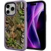 cellhelmet Fortitude Case for iPhone 14 Pro Max | MagSafe Compatible | Dual Protection | Drop Test Certified | Shockproof Durable iPhone 14 Pro Max Mossy Oak Case | Bottomland in Onyx Black(Obsession | Lilac Blossom Purple)
