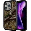cellhelmet Fortitude Case for iPhone 14 Pro Max | MagSafe Compatible | Dual Protection | Drop Test Certified | Shockproof Durable iPhone 14 Pro Max Mossy Oak Case | Bottomland in Onyx Black(Country DNA | Onyx Black)