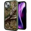 cellhelmet Fortitude Case for iPhone 14 Pro Max | MagSafe Compatible | Dual Protection | Drop Test Certified | Shockproof Durable iPhone 14 Pro Max Mossy Oak Case | Bottomland in Onyx Black(Country DNA | Olive Drab Green)
