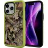 cellhelmet Fortitude Case for iPhone 14 Pro Max | MagSafe Compatible | Dual Protection | Drop Test Certified | Shockproof Durable iPhone 14 Pro Max Mossy Oak Case | Bottomland in Onyx Black(Breakup Country | Electric Lime)