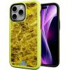 cellhelmet Fortitude Case for iPhone 14 Pro Max | MagSafe Compatible | Dual Protection | Drop Test Certified | Shockproof Durable iPhone 14 Pro Max Mossy Oak Case | Bottomland in Onyx Black(Agua Yellowfin | Electric Lime)