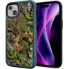 cellhelmet Fortitude Case for iPhone 14 Pro Max | MagSafe Compatible | Dual Protection | Drop Test Certified | Shockproof Durable iPhone 14 Pro Max Mossy Oak Case | Bottomland in Onyx Black(Obsession | Deep Sea Blue)
