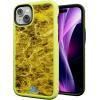 cellhelmet Fortitude Case for iPhone 14 Pro Max | MagSafe Compatible | Dual Protection | Drop Test Certified | Shockproof Durable iPhone 14 Pro Max Mossy Oak Case | Bottomland in Onyx Black(Agua Yellowfin | Electric Lime)