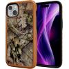 cellhelmet Fortitude Case for iPhone 14 Pro Max | MagSafe Compatible | Dual Protection | Drop Test Certified | Shockproof Durable iPhone 14 Pro Max Mossy Oak Case | Bottomland in Onyx Black(Breakup Country | Burnt Orange)