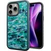cellhelmet Fortitude Case for iPhone 14 Pro Max | MagSafe Compatible | Dual Protection | Drop Test Certified | Shockproof Durable iPhone 14 Pro Max Mossy Oak Case | Bottomland in Onyx Black(Agua Seafoam | Deep Sea Blue)