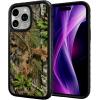 cellhelmet Fortitude Case for iPhone 14 Pro Max | MagSafe Compatible | Dual Protection | Drop Test Certified | Shockproof Durable iPhone 14 Pro Max Mossy Oak Case | Bottomland in Onyx Black(Obsession | Onyx Black)