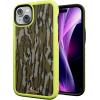 cellhelmet Fortitude Case for iPhone 14 Pro Max | MagSafe Compatible | Dual Protection | Drop Test Certified | Shockproof Durable iPhone 14 Pro Max Mossy Oak Case | Bottomland in Onyx Black(Bottomland Orig | Electric Lime)