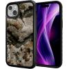 cellhelmet Fortitude Case for iPhone 14 Pro Max | MagSafe Compatible | Dual Protection | Drop Test Certified | Shockproof Durable iPhone 14 Pro Max Mossy Oak Case | Bottomland in Onyx Black(Terra Gila | Onyx Black)