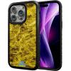 cellhelmet Fortitude Case for iPhone 14 Pro Max | MagSafe Compatible | Dual Protection | Drop Test Certified | Shockproof Durable iPhone 14 Pro Max Mossy Oak Case | Bottomland in Onyx Black(Agua Yellowfin | Onyx Black)