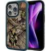 cellhelmet Fortitude Case for iPhone 14 Pro Max | MagSafe Compatible | Dual Protection | Drop Test Certified | Shockproof Durable iPhone 14 Pro Max Mossy Oak Case | Bottomland in Onyx Black(Breakup Country | Deep Sea Blue)