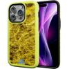 cellhelmet Fortitude Case for iPhone 14 Pro Max | MagSafe Compatible | Dual Protection | Drop Test Certified | Shockproof Durable iPhone 14 Pro Max Mossy Oak Case | Bottomland in Onyx Black(Agua Yellowfin | Electric Lime)