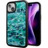 cellhelmet Fortitude Case for iPhone 14 Pro Max | MagSafe Compatible | Dual Protection | Drop Test Certified | Shockproof Durable iPhone 14 Pro Max Mossy Oak Case | Bottomland in Onyx Black(Agua Seafoam | Onyx Black)