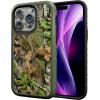 cellhelmet Fortitude Case for iPhone 14 Pro Max | MagSafe Compatible | Dual Protection | Drop Test Certified | Shockproof Durable iPhone 14 Pro Max Mossy Oak Case | Bottomland in Onyx Black(Obsession | Olive Drab Green)