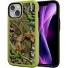 cellhelmet Fortitude Case for iPhone 14 Pro Max | MagSafe Compatible | Dual Protection | Drop Test Certified | Shockproof Durable iPhone 14 Pro Max Mossy Oak Case | Bottomland in Onyx Black(Obsession | Electric Lime)