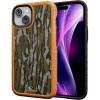 cellhelmet Fortitude Case for iPhone 14 Pro Max | MagSafe Compatible | Dual Protection | Drop Test Certified | Shockproof Durable iPhone 14 Pro Max Mossy Oak Case | Bottomland in Onyx Black(Bottomland Orig Burnt Orange)