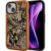 cellhelmet Fortitude Case for iPhone 14 Pro Max | MagSafe Compatible | Dual Protection | Drop Test Certified | Shockproof Durable iPhone 14 Pro Max Mossy Oak Case | Bottomland in Onyx Black(Breakup Country | Burnt Orange)