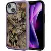 cellhelmet Fortitude Case for iPhone 14 Pro Max | MagSafe Compatible | Dual Protection | Drop Test Certified | Shockproof Durable iPhone 14 Pro Max Mossy Oak Case | Bottomland in Onyx Black(Breakup Country | Lilac Blossom Purple)