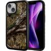 cellhelmet Fortitude Case for iPhone 14 Pro Max | MagSafe Compatible | Dual Protection | Drop Test Certified | Shockproof Durable iPhone 14 Pro Max Mossy Oak Case | Bottomland in Onyx Black(Country DNA | Onyx Black)