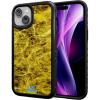cellhelmet Fortitude Case for iPhone 14 Pro Max | MagSafe Compatible | Dual Protection | Drop Test Certified | Shockproof Durable iPhone 14 Pro Max Mossy Oak Case | Bottomland in Onyx Black(Agua Yellowfin | Onyx Black)