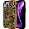 cellhelmet Fortitude Case for iPhone 14 Pro Max | MagSafe Compatible | Dual Protection | Drop Test Certified | Shockproof Durable iPhone 14 Pro Max Mossy Oak Case | Bottomland in Onyx Black(Obsession | Burnt Orange)