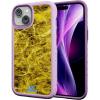 cellhelmet Fortitude Case for iPhone 14 Pro Max | MagSafe Compatible | Dual Protection | Drop Test Certified | Shockproof Durable iPhone 14 Pro Max Mossy Oak Case | Bottomland in Onyx Black(Agua Yellowfin | Lilac Blossom Purple)