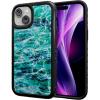 cellhelmet Fortitude Case for iPhone 14 Pro Max | MagSafe Compatible | Dual Protection | Drop Test Certified | Shockproof Durable iPhone 14 Pro Max Mossy Oak Case | Bottomland in Onyx Black(Agua Seafoam | Onyx Black)