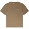 Mossy Oak Cottrell Camp Men’s T-Shirts with Pocket | 100% Cotton, Pre-Shrunk & Peached Fabric with 2-Way Stretch Casual Shirt(Bark)