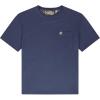 Mossy Oak Cottrell Camp Men’s T-Shirts with Pocket | 100% Cotton, Pre-Shrunk & Peached Fabric with 2-Way Stretch Casual Shirt(Midnight Navy)