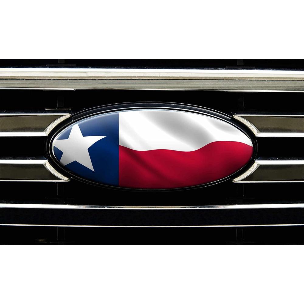 image:imageMossy Oak Graphics Auto Emblem Skin Easy to Install Vinyl Wrap Fits Any Auto Emblem on Trucks Cars or SUVsTexas State Flag