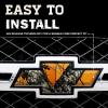 Mossy Oak Graphics Auto Emblem Skin, Easy to Install Vinyl Wrap, Fits Any Auto Emblem on Trucks, Cars, or SUVs(Country Dna)